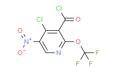 4-Chloro-5-nitro-2-(trifluoromethoxy)pyridine-3-carbonyl chloride