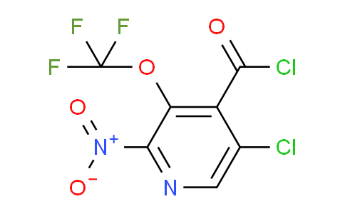 5-Chloro-2-nitro-3-(trifluoromethoxy)pyridine-4-carbonyl chloride