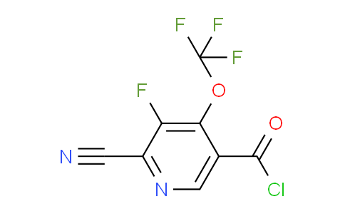 AM26362 | 1806208-74-1 | 2-Cyano-3-fluoro-4-(trifluoromethoxy)pyridine-5-carbonyl chloride