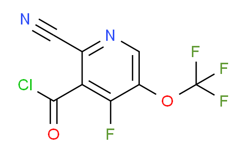 AM26368 | 1805932-16-4 | 2-Cyano-4-fluoro-5-(trifluoromethoxy)pyridine-3-carbonyl chloride