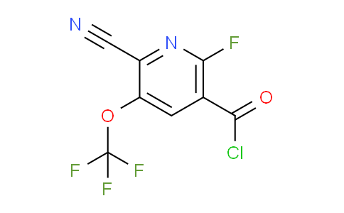 AM26375 | 1803954-35-9 | 2-Cyano-6-fluoro-3-(trifluoromethoxy)pyridine-5-carbonyl chloride