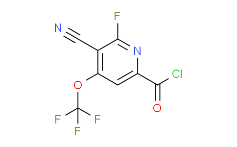 AM26379 | 1804330-01-5 | 3-Cyano-2-fluoro-4-(trifluoromethoxy)pyridine-6-carbonyl chloride