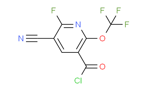 AM26381 | 1806214-53-8 | 3-Cyano-2-fluoro-6-(trifluoromethoxy)pyridine-5-carbonyl chloride