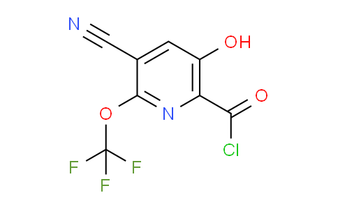AM26382 | 1803647-71-3 | 3-Cyano-5-hydroxy-2-(trifluoromethoxy)pyridine-6-carbonyl chloride