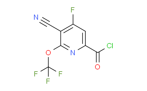 AM26383 | 1806158-04-2 | 3-Cyano-4-fluoro-2-(trifluoromethoxy)pyridine-6-carbonyl chloride