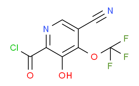 AM26384 | 1804781-54-1 | 5-Cyano-3-hydroxy-4-(trifluoromethoxy)pyridine-2-carbonyl chloride