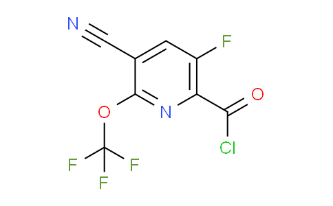 AM26388 | 1805932-20-0 | 3-Cyano-5-fluoro-2-(trifluoromethoxy)pyridine-6-carbonyl chloride