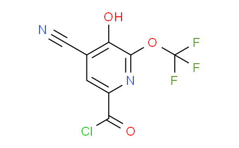 AM26389 | 1804719-37-6 | 4-Cyano-3-hydroxy-2-(trifluoromethoxy)pyridine-6-carbonyl chloride