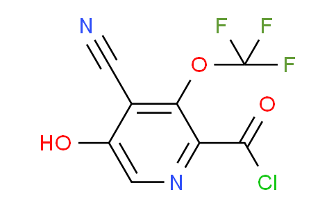 AM26390 | 1803647-89-3 | 4-Cyano-5-hydroxy-3-(trifluoromethoxy)pyridine-2-carbonyl chloride