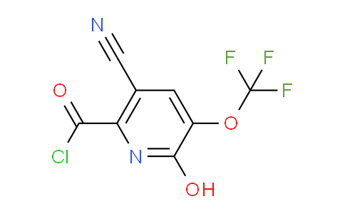 AM26394 | 1804781-64-3 | 5-Cyano-2-hydroxy-3-(trifluoromethoxy)pyridine-6-carbonyl chloride