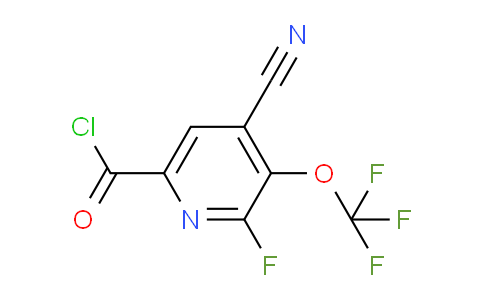AM26396 | 1806214-68-5 | 4-Cyano-2-fluoro-3-(trifluoromethoxy)pyridine-6-carbonyl chloride