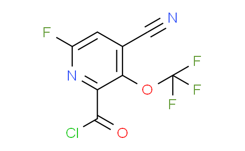 AM26397 | 1805932-26-6 | 4-Cyano-6-fluoro-3-(trifluoromethoxy)pyridine-2-carbonyl chloride