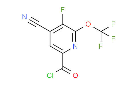 AM26401 | 1806209-16-4 | 4-Cyano-3-fluoro-2-(trifluoromethoxy)pyridine-6-carbonyl chloride