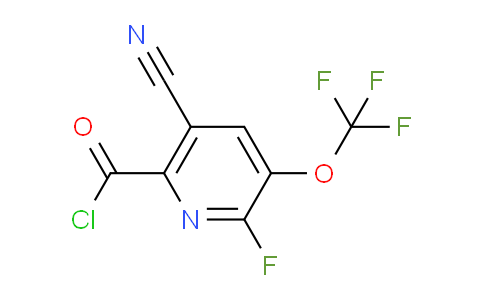 AM26404 | 1803653-34-0 | 5-Cyano-2-fluoro-3-(trifluoromethoxy)pyridine-6-carbonyl chloride