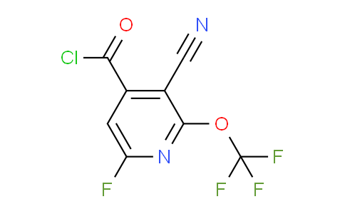 AM26406 | 1804330-72-0 | 3-Cyano-6-fluoro-2-(trifluoromethoxy)pyridine-4-carbonyl chloride