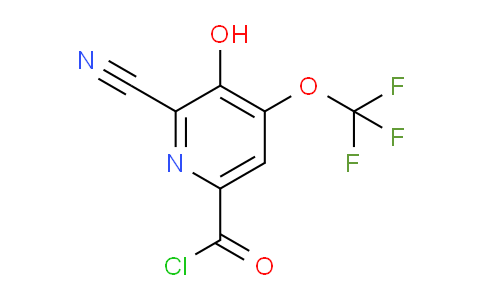 AM26408 | 1804781-32-5 | 2-Cyano-3-hydroxy-4-(trifluoromethoxy)pyridine-6-carbonyl chloride