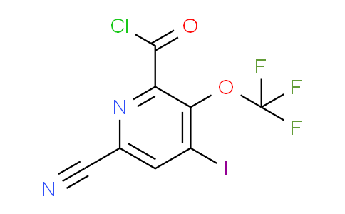 AM26409 | 1806117-03-2 | 6-Cyano-4-iodo-3-(trifluoromethoxy)pyridine-2-carbonyl chloride