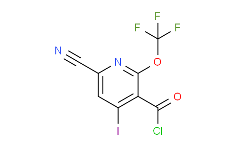 AM26410 | 1804785-96-3 | 6-Cyano-4-iodo-2-(trifluoromethoxy)pyridine-3-carbonyl chloride