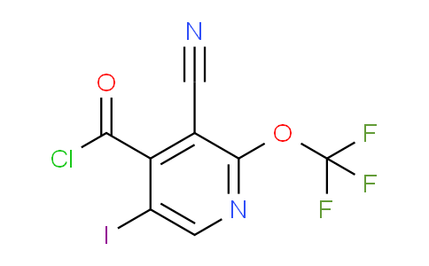 3-Cyano-5-iodo-2-(trifluoromethoxy)pyridine-4-carbonyl chloride