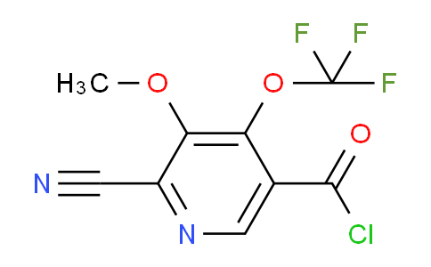AM26435 | 1803618-02-1 | 2-Cyano-3-methoxy-4-(trifluoromethoxy)pyridine-5-carbonyl chloride