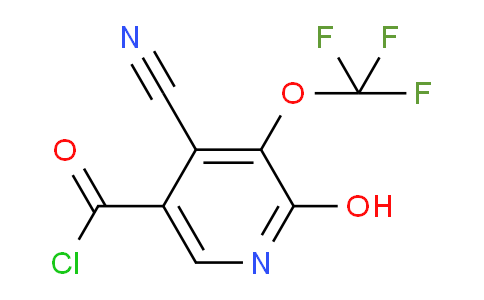 AM26442 | 1804719-27-4 | 4-Cyano-2-hydroxy-3-(trifluoromethoxy)pyridine-5-carbonyl chloride