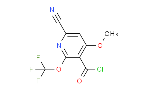 AM26443 | 1806040-73-2 | 6-Cyano-4-methoxy-2-(trifluoromethoxy)pyridine-3-carbonyl chloride