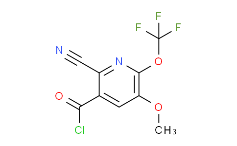 AM26447 | 1806040-78-7 | 2-Cyano-5-methoxy-6-(trifluoromethoxy)pyridine-3-carbonyl chloride