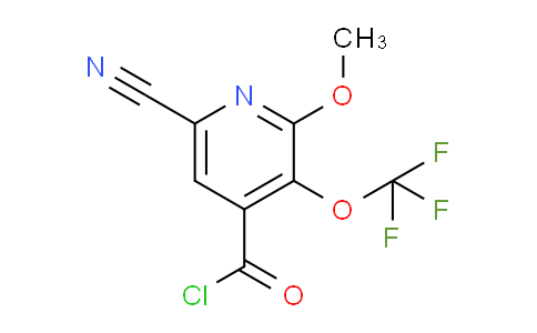 AM26453 | 1804691-09-5 | 6-Cyano-2-methoxy-3-(trifluoromethoxy)pyridine-4-carbonyl chloride