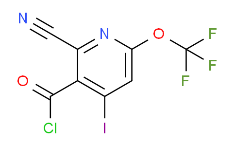 AM26463 | 1803650-60-3 | 2-Cyano-4-iodo-6-(trifluoromethoxy)pyridine-3-carbonyl chloride