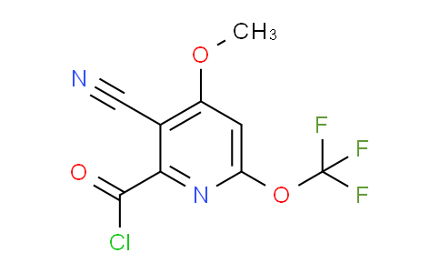 AM26464 | 1804334-71-1 | 3-Cyano-4-methoxy-6-(trifluoromethoxy)pyridine-2-carbonyl chloride