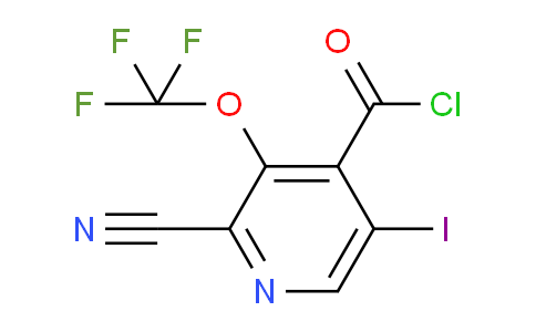 AM26465 | 1803624-38-5 | 2-Cyano-5-iodo-3-(trifluoromethoxy)pyridine-4-carbonyl chloride