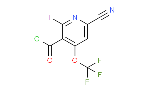 AM26470 | 1806154-72-2 | 6-Cyano-2-iodo-4-(trifluoromethoxy)pyridine-3-carbonyl chloride