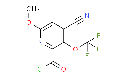 AM26475 | 1804334-92-6 | 4-Cyano-6-methoxy-3-(trifluoromethoxy)pyridine-2-carbonyl chloride
