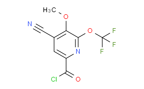 AM26477 | 1806214-64-1 | 4-Cyano-3-methoxy-2-(trifluoromethoxy)pyridine-6-carbonyl chloride