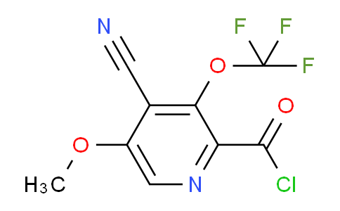 AM26478 | 1806224-55-4 | 4-Cyano-5-methoxy-3-(trifluoromethoxy)pyridine-2-carbonyl chloride