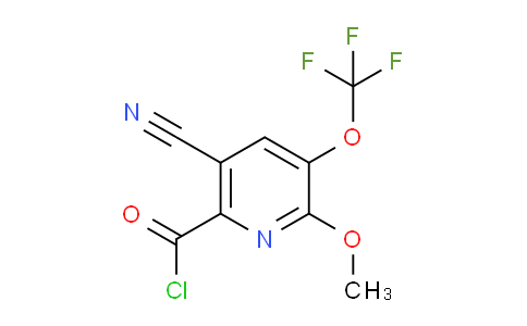 AM26483 | 1804335-06-5 | 5-Cyano-2-methoxy-3-(trifluoromethoxy)pyridine-6-carbonyl chloride