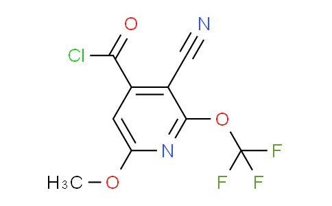 AM26486 | 1803618-27-0 | 3-Cyano-6-methoxy-2-(trifluoromethoxy)pyridine-4-carbonyl chloride
