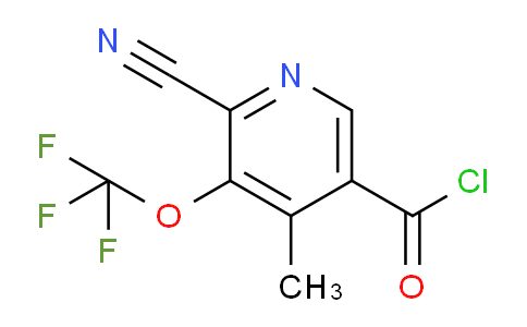 AM26492 | 1804400-28-9 | 2-Cyano-4-methyl-3-(trifluoromethoxy)pyridine-5-carbonyl chloride