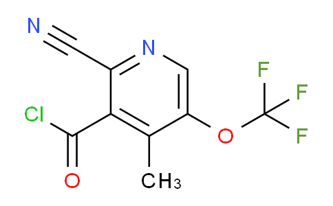 AM26493 | 1804342-92-4 | 2-Cyano-4-methyl-5-(trifluoromethoxy)pyridine-3-carbonyl chloride
