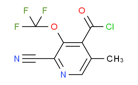 AM26495 | 1804342-99-1 | 2-Cyano-5-methyl-3-(trifluoromethoxy)pyridine-4-carbonyl chloride