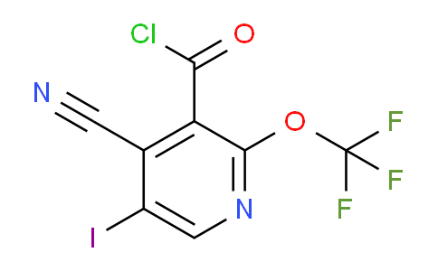 AM26497 | 1804722-65-3 | 4-Cyano-5-iodo-2-(trifluoromethoxy)pyridine-3-carbonyl chloride