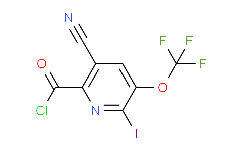 AM26499 | 1804820-85-6 | 5-Cyano-2-iodo-3-(trifluoromethoxy)pyridine-6-carbonyl chloride