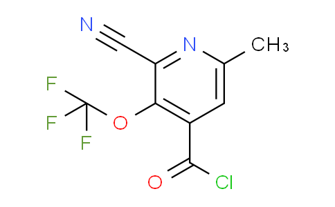 AM26500 | 1806253-94-0 | 2-Cyano-6-methyl-3-(trifluoromethoxy)pyridine-4-carbonyl chloride