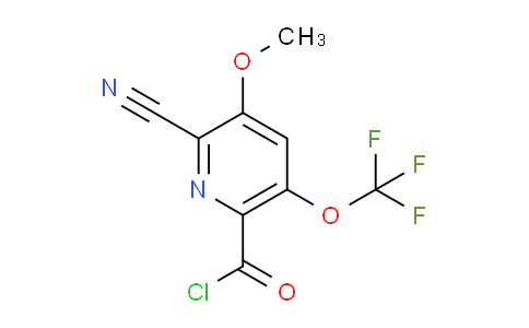 AM26505 | 1806224-32-7 | 2-Cyano-3-methoxy-5-(trifluoromethoxy)pyridine-6-carbonyl chloride