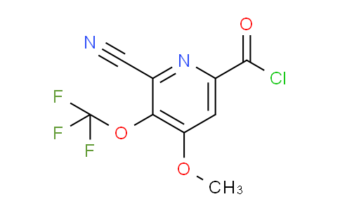 AM26506 | 1806247-03-9 | 2-Cyano-4-methoxy-3-(trifluoromethoxy)pyridine-6-carbonyl chloride
