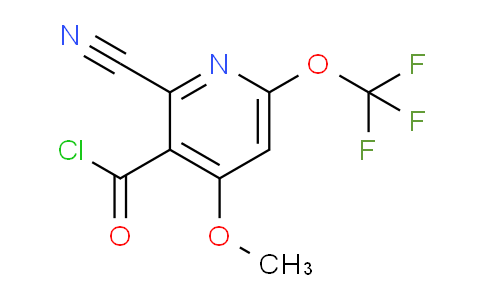 AM26511 | 1806224-37-2 | 2-Cyano-4-methoxy-6-(trifluoromethoxy)pyridine-3-carbonyl chloride