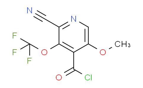 AM26513 | 1806120-38-6 | 2-Cyano-5-methoxy-3-(trifluoromethoxy)pyridine-4-carbonyl chloride
