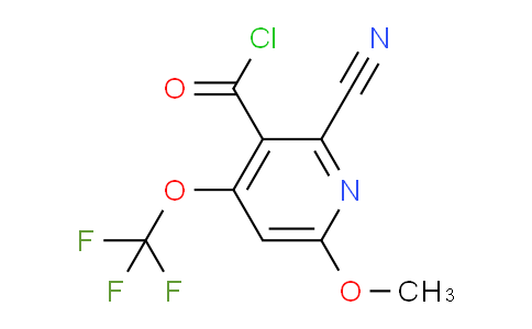 AM26518 | 1804787-09-4 | 2-Cyano-6-methoxy-4-(trifluoromethoxy)pyridine-3-carbonyl chloride