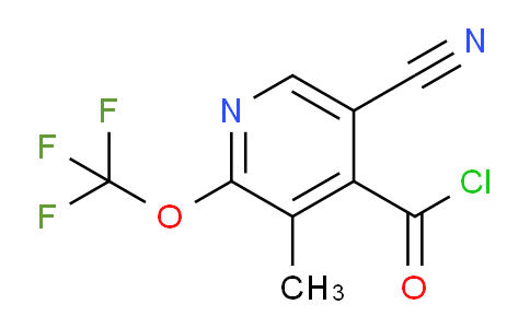 AM26521 | 1803620-84-9 | 5-Cyano-3-methyl-2-(trifluoromethoxy)pyridine-4-carbonyl chloride