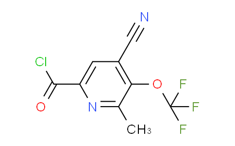 AM26522 | 1806217-63-9 | 4-Cyano-2-methyl-3-(trifluoromethoxy)pyridine-6-carbonyl chloride